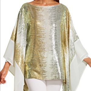 Multisequin Poncho Size XXS